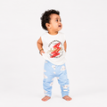 BAMBOOM Baby Girls Pure Cotton Pyjama Pants – Pack of 3 | Lavender, Sea Blue & Mint Green | Smiling Cloud Print | 6M–5Y