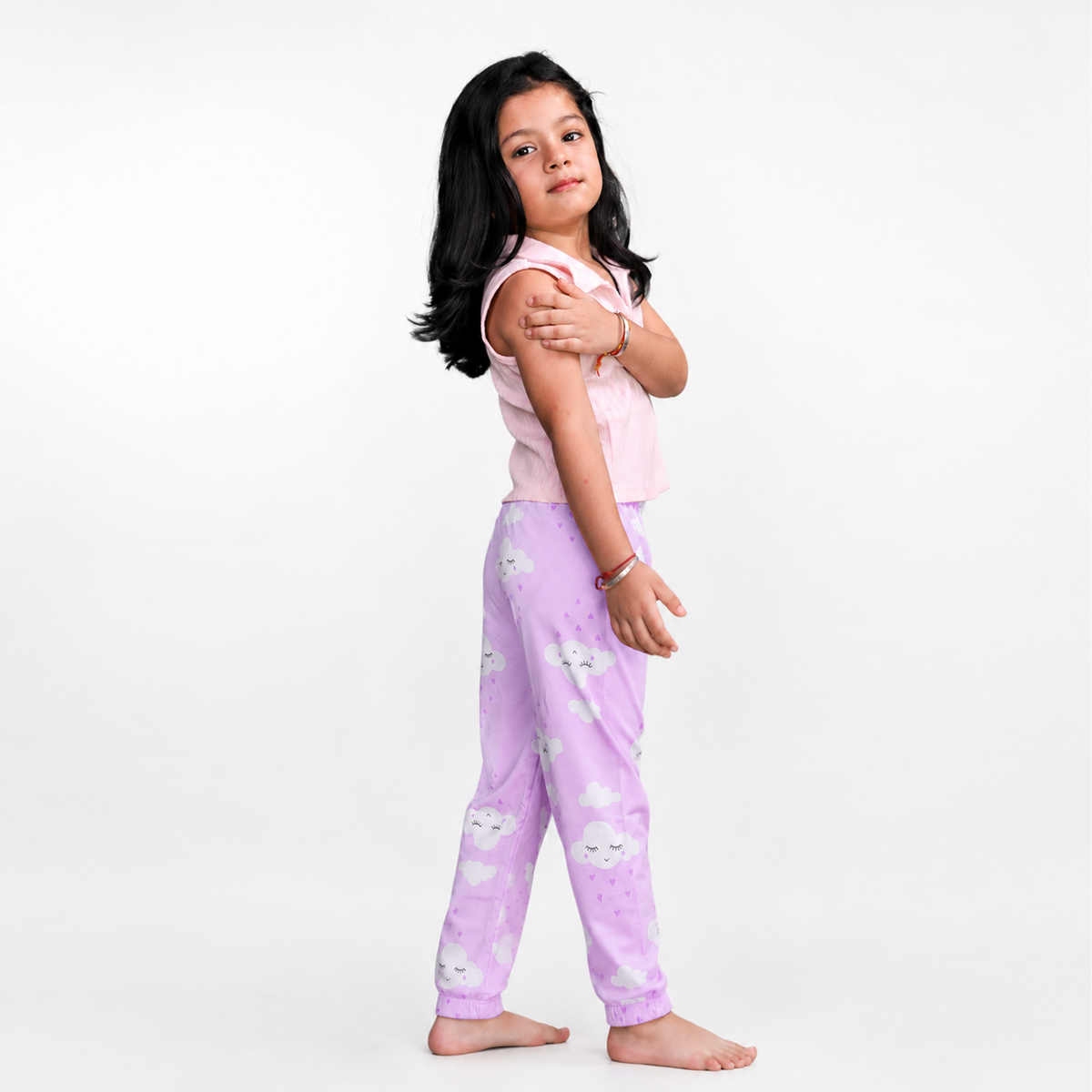 lavander rainbow pink & rainbow blue